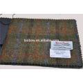 Marca de fábrica británica famosa Harris Tweed tarten check tela para mayorista